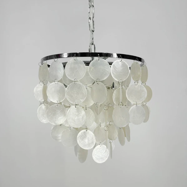 Люстра класична Line.F 1537 CH E14 сірий (хром) 3200_6445 - Фото 2