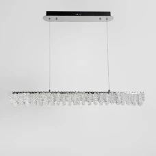 Line.F 33038 32Вт 3000–4500–6000K сірий (хром) 4073_7440. Люстра кришталева