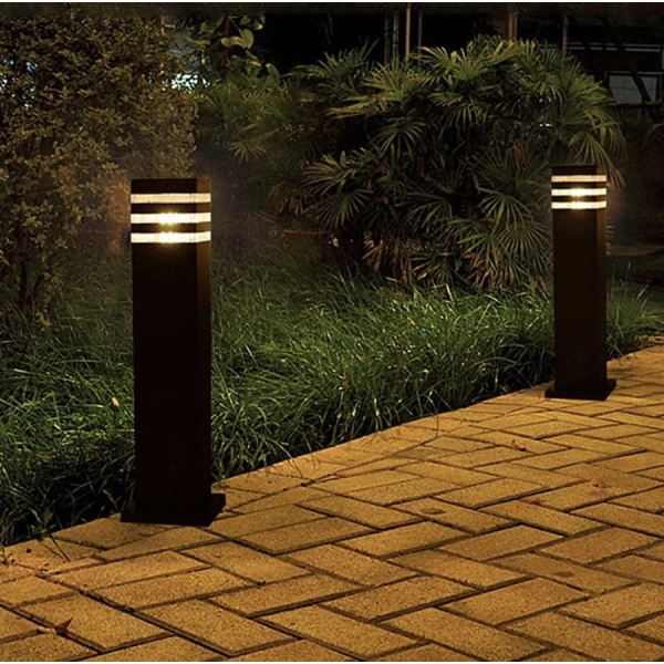 Світильник вуличний Line.F 8024 E27 чорний 848_2726 - Фото 7