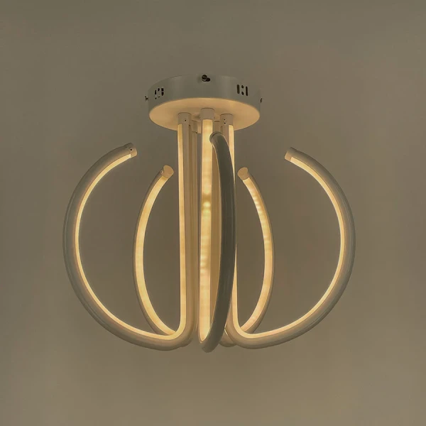 Люстра стельова Line.F 9979 100Вт 3000–4500–6000K білий 3604_6926 - Фото 4