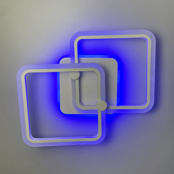 Світильник стельовий Line.F 2503 WH 50Вт RGB білий 3571_6891 - Фото 9