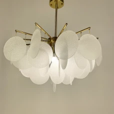 Line.F AT 11 E14 латунний 476_5668. Класична люстра