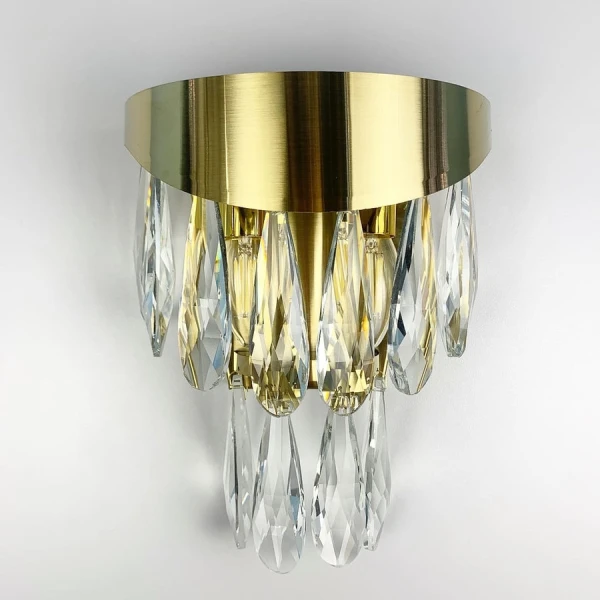 Настінний світильник (бра) Line.F MD 9132 E14 латунний 1930_2946 - Фото 8