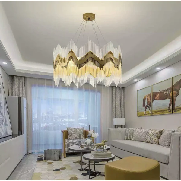 Люстра класична Line.F MD 8089 E14 бронзовий 654_910 - Фото 5