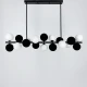 Видовжена люстра Line.F G9 чорний 3257_6537