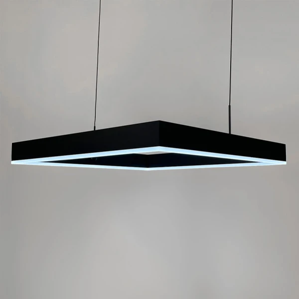 Світлодіодна люстра Line.F MJ 222 30Вт 3000–4500–6000K чорний 3953_7316 - Фото 7