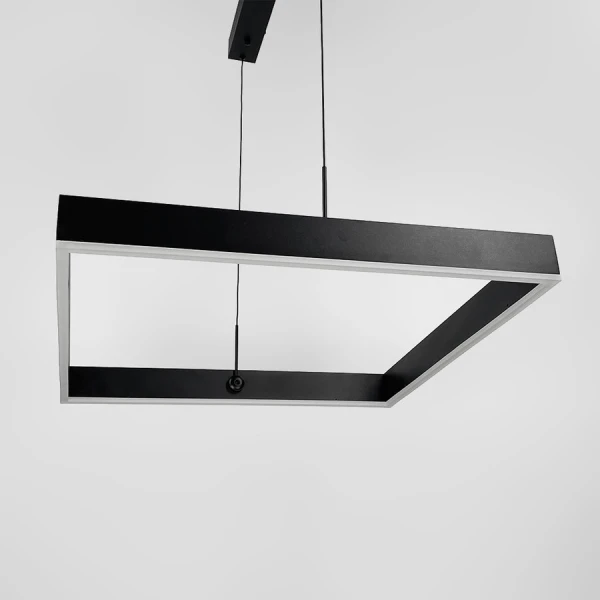 Світлодіодна люстра Line.F MJ 222 30Вт 3000–4500–6000K чорний 3953_7316 - Фото 6