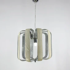 Line.F E27 сірий (хром) 3103_6328. Люстра підвісна