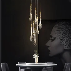 Line.F 1Вт 4000K латунний 1201_1878. Світильник підвісний