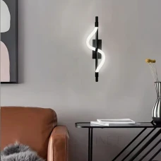 Line.F W 201 5Вт 4000K чорний 4146_7514. Бра