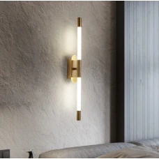 Line.F WB 4 8Вт 4000K латунний 2504_5540. Бра лінійне