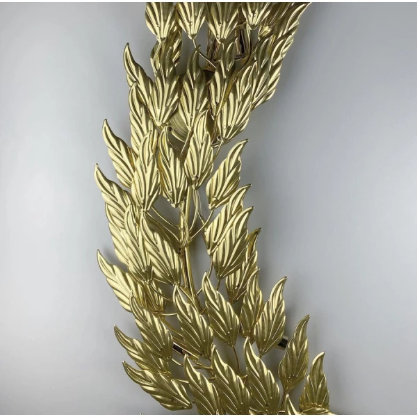 Настінний світильник (бра) Line.F G9 золотий 426_605 - Фото 8