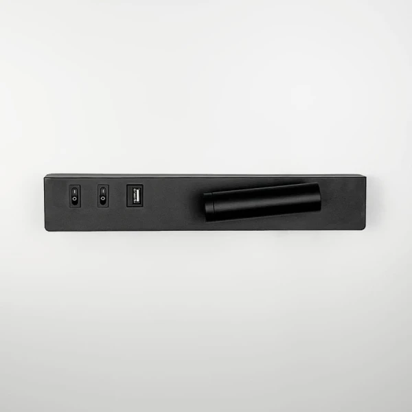 Бра спрямованого світла Line.F WJ 028/2 8Вт 4000K чорний 4066_7433 - Фото 7