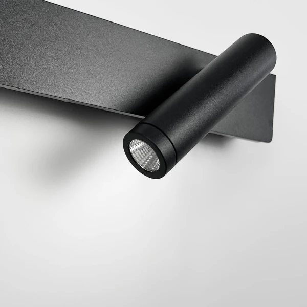 Бра спрямованого світла Line.F WJ 028/2 8Вт 4000K чорний 4066_7433 - Фото 2