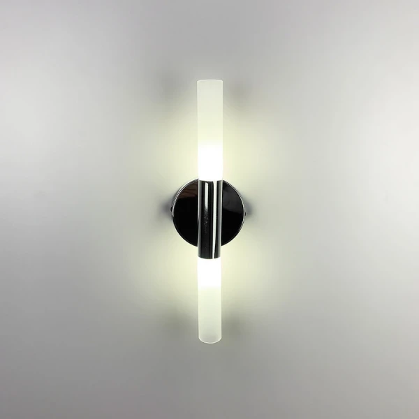 Бра свічка Line.F YG 368/2 G9 сірий (хром) 3221_6477 - Фото 7