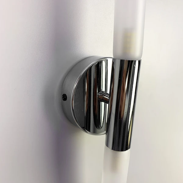 Бра свічка Line.F YG 368/2 G9 сірий (хром) 3221_6477 - Фото 4