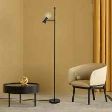 Line.F YG 8006 BK GU10 чорний 3368_6667. Торшер