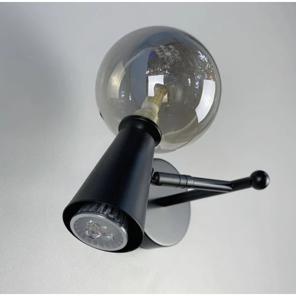 Настінний світильник (бра) Line.F YG 8006 BK G9;GU10 чорний 484_705 - Фото 2