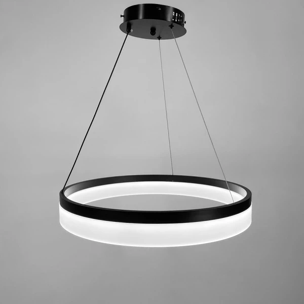 Світлодіодна люстра Line.F M 2702 42Вт 3000–4500–6000K чорний 3755_7099 - Фото 5