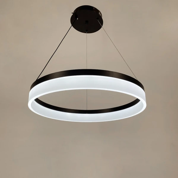 Світлодіодна люстра Line.F M 2702 42Вт 3000–4500–6000K чорний 3755_7099 - Фото 4