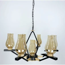 Line.F E14 чорний 1516_2273. Класична люстра