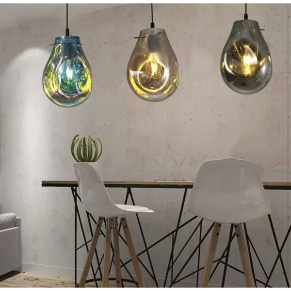 Підвісний світильник Line.F 0459/1 E27 чорний 844_1268 - Фото 8