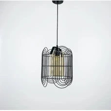 Line.F 12018 E27 чорний 842_1266. Світильник підвісний