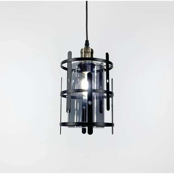 Підвісний світильник Line.F 12025/1 E27 чорний 1438_2176 - Фото 8