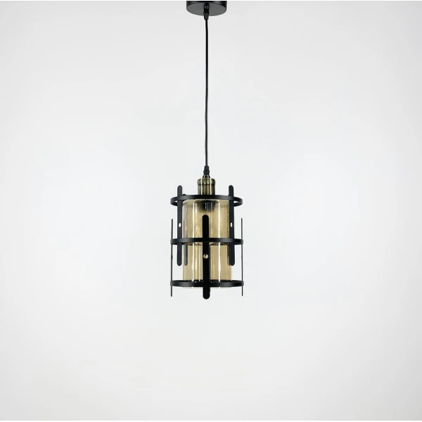 Підвісний світильник Line.F 12025/1 E27 чорний 1438_2176 - Фото 3