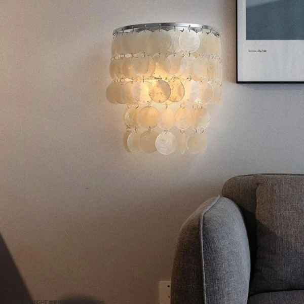 Настінний світильник (бра) Line.F 1537 CH E14 сірий (хром) 3201_6446 - Фото 2