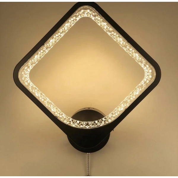 Настінний світильник (бра) Line.F 2281 BK 5Вт 3000–4500–6000K чорний 845_1271 - Фото 3