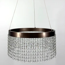 Line.F 2802 BR 22Вт 2900K бронзовий 2294_3614. Люстра кришталева