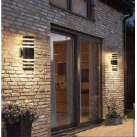 Line.F 8024 E27 чорний 1621_2459. Світильник фасадний