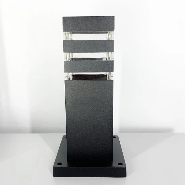 Світильник вуличний Line.F 8024 E27 чорний 848_2727 - Фото 2