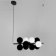 Сучасна люстра Line.F S 016/12 G9 чорний 4014_7380