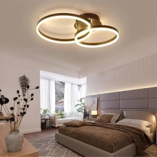 Line.F A 8008 BK 55Вт 3000–4500–6000K чорний 3464_6776. Люстра пристельова