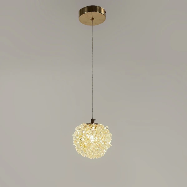 Підвісний світильник Line.F G9 золотий 3871_7229 - Фото 4