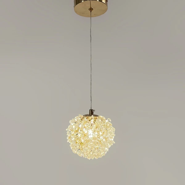 Підвісний світильник Line.F G9 золотий 3871_7229 - Фото 3