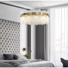 Line.F AS 129 G9 латунний 938_1393. Люстра світлодіодна