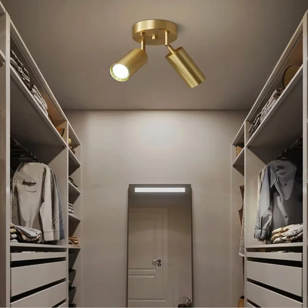 Світильник спот Line.F C 8464 E27 латунний 2520_5576 - Фото 5