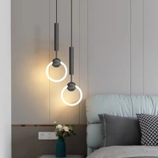 Line.F D 18/1 7Вт 4000K чорний 3704_7042. Світильник підвісний