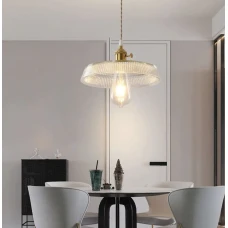 Line.F J 066 E27 золотий 1576_2376. Світильник підвісний