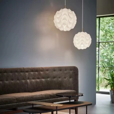 Line.F E27 білий 3165_6397. Люстра підвісна