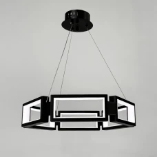 Line.F MJ 235 28Вт 3000–4500–6000K чорний 4171_7539. Люстра світлодіодна