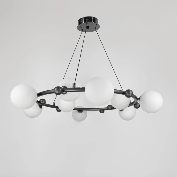 Сучасна люстра Line.F MJ 295 G9 графітовий 3898_7260 - Фото 6