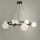 Сучасна люстра Line.F MJ 295 G9 графітовий 3898_7260