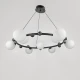Сучасна люстра Line.F MJ 295 G9 графітовий 3898_7260