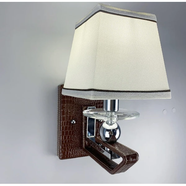 Настінний світильник (бра) Line.F S 1449 E14 коричневий 934_1388 - Фото 5