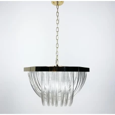 Line.F SA 36 E14 золотий 1138_1764. Люстра кришталева