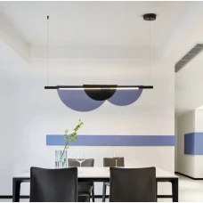 Line.F SGA 21 27Вт 4000K чорний 672_937. Люстра видовжена